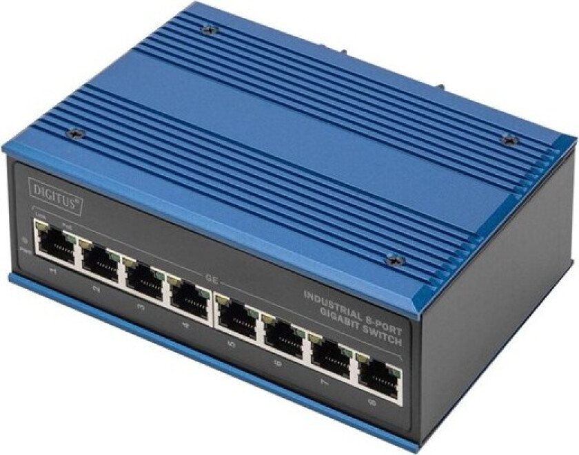 Industrial - switch - 8 ports - unmanaged