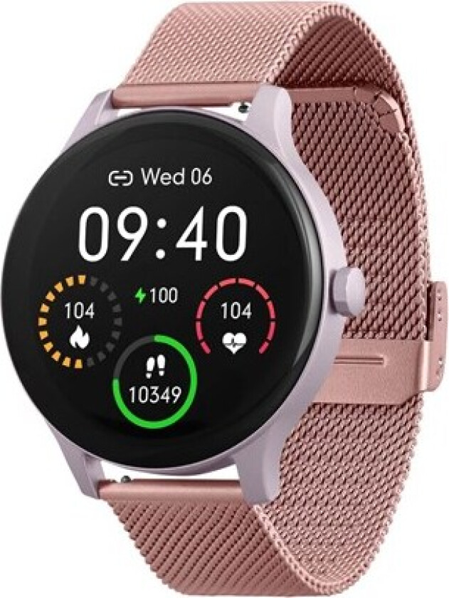 Garett Classy smart watch with strap - 64 MB - pink