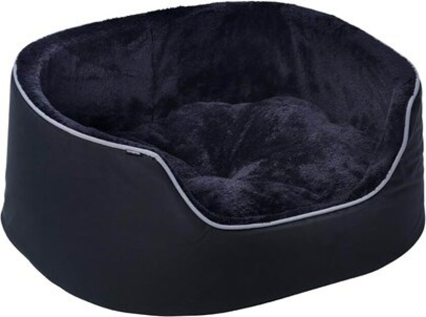 Bilde av Buddy seng med høy kant svartL