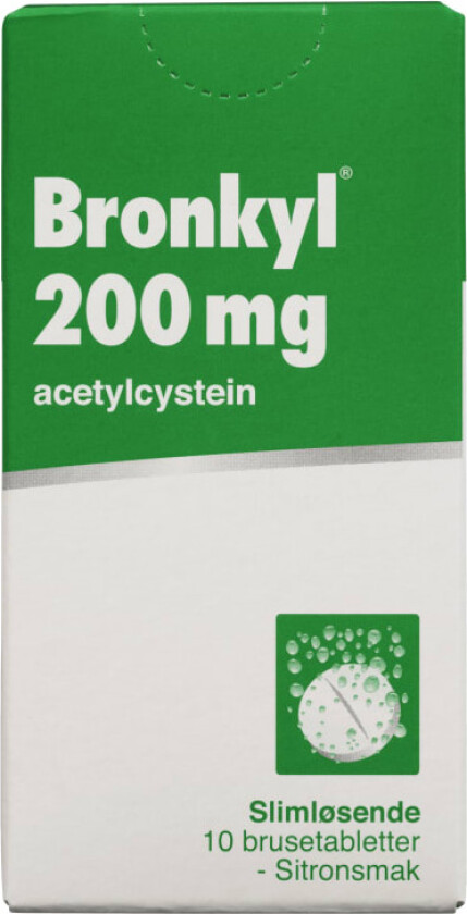 Bronkyl Brusetabletter 10stk