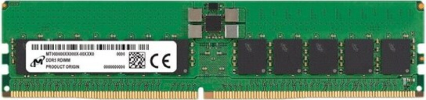 Micron - DDR5 - module - 32 GB - DIMM 288-pin - 4800 MHz / PC5-38400 - registered