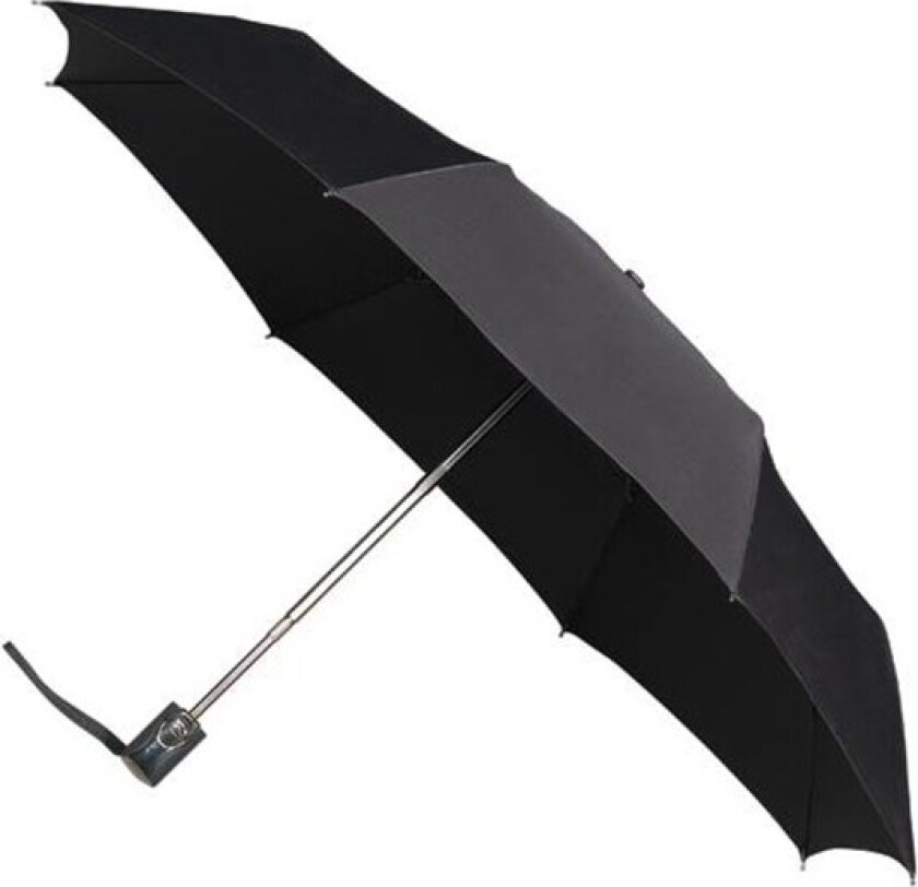 Auto Open + Close Umbrella - 100 cm - Black