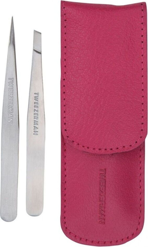 Petite Twwze Set With Pink Case, Pinsetter