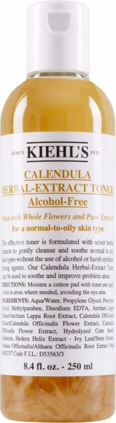 Calendula Herbal Extract Alcohol-Free Toner (Størrelse: 250 ML)