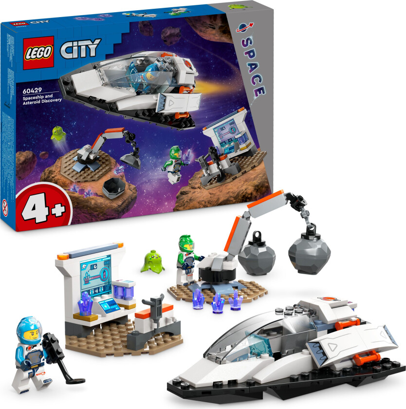 Lego City - Romskip Og Asteroidefunn 60429