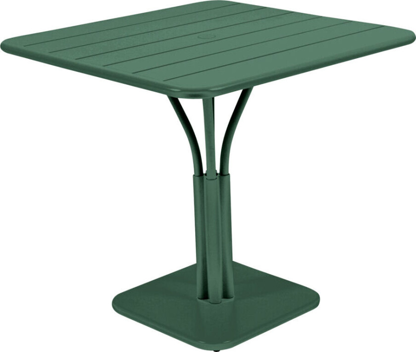 Luxembourg Pedestal Table 80x80 cm Cedar Green 02
