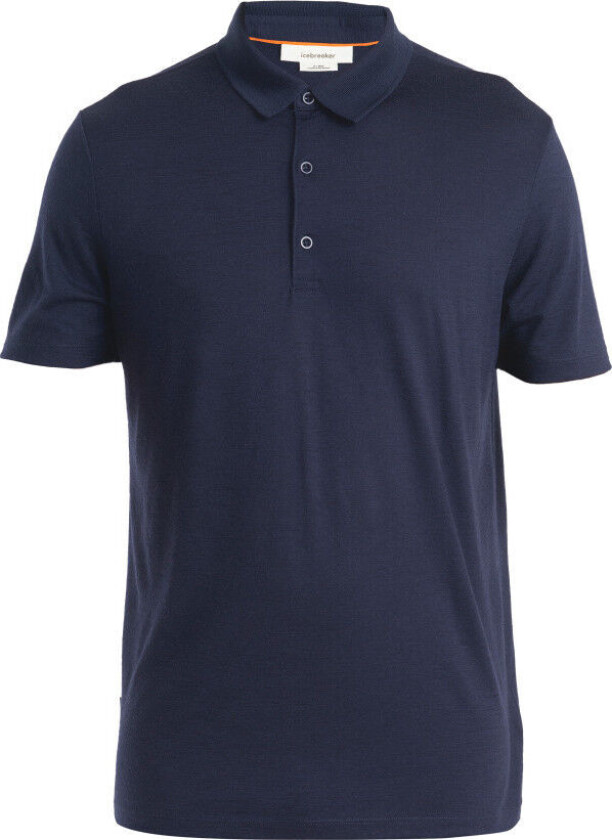 Men Merino 150 Tech Lite Iii Ss Polo Midnight Navy S, Midnight Navy