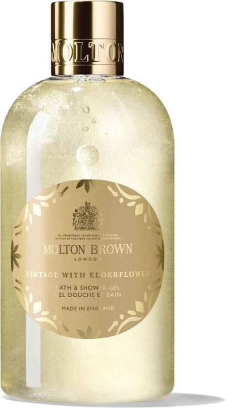 Vintage With Elderflower Bath & Shower Gel, 300 ml Bad- & Dusjkrem