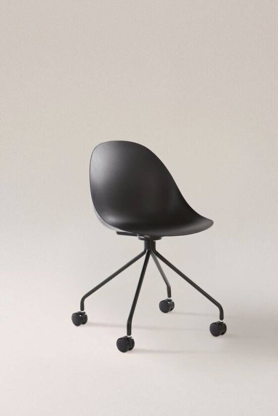kontorstol Black mdf / metall