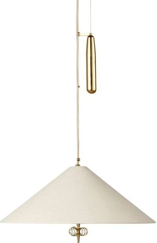 A1967 Pendant Brass / Canvas