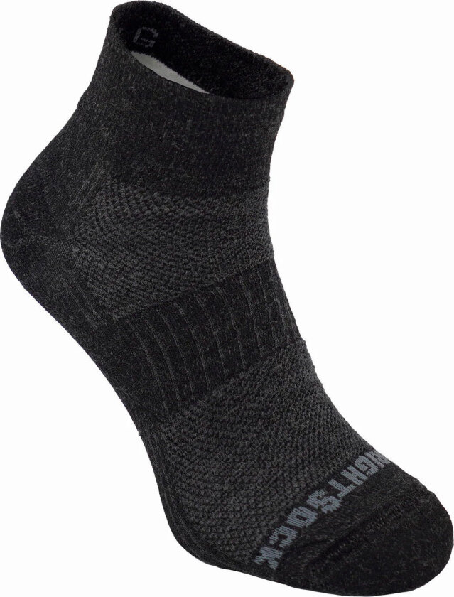Merino Coolmesh II Quater Anti Blister System Grey/Black 37-41, Grey/Black