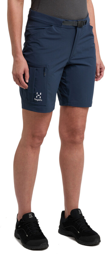 Women's Lizard Softshell Shorts 42, Tarn Blue