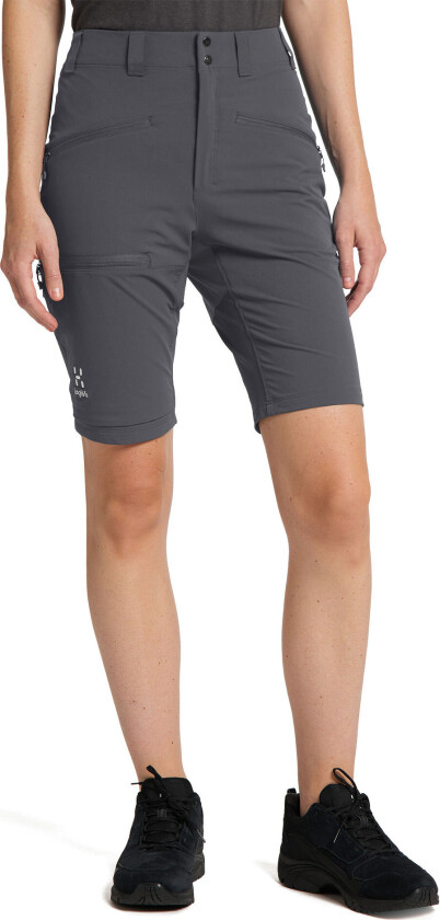 Mid Slim Shorts Women Magnetite 46