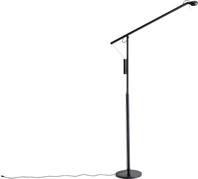 Fifty-Fifty Floor Lamp Soft Black