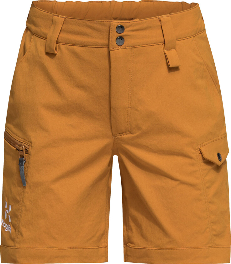 Mid Fjell Shorts Junior Golden Brown 128