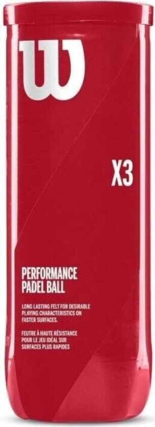 Bilde av Wilson Padel X3 -padelboll, 3 st