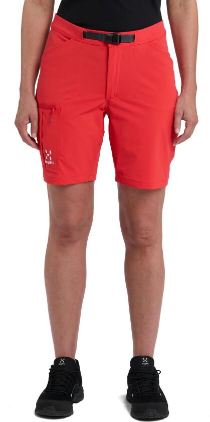 Lizard Softshell Shorts Women Poppy Red 34