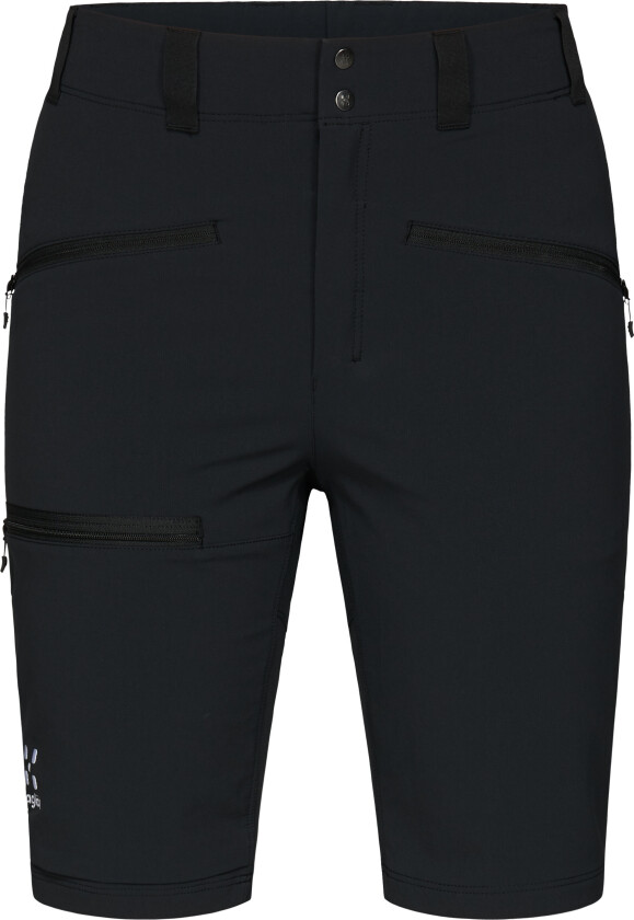 Mid Slim Shorts Dame True Black 42