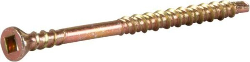 567158 Gulvskrue Ø 3,9 mm, R1, gulkrom 58 mm, 250-pakning