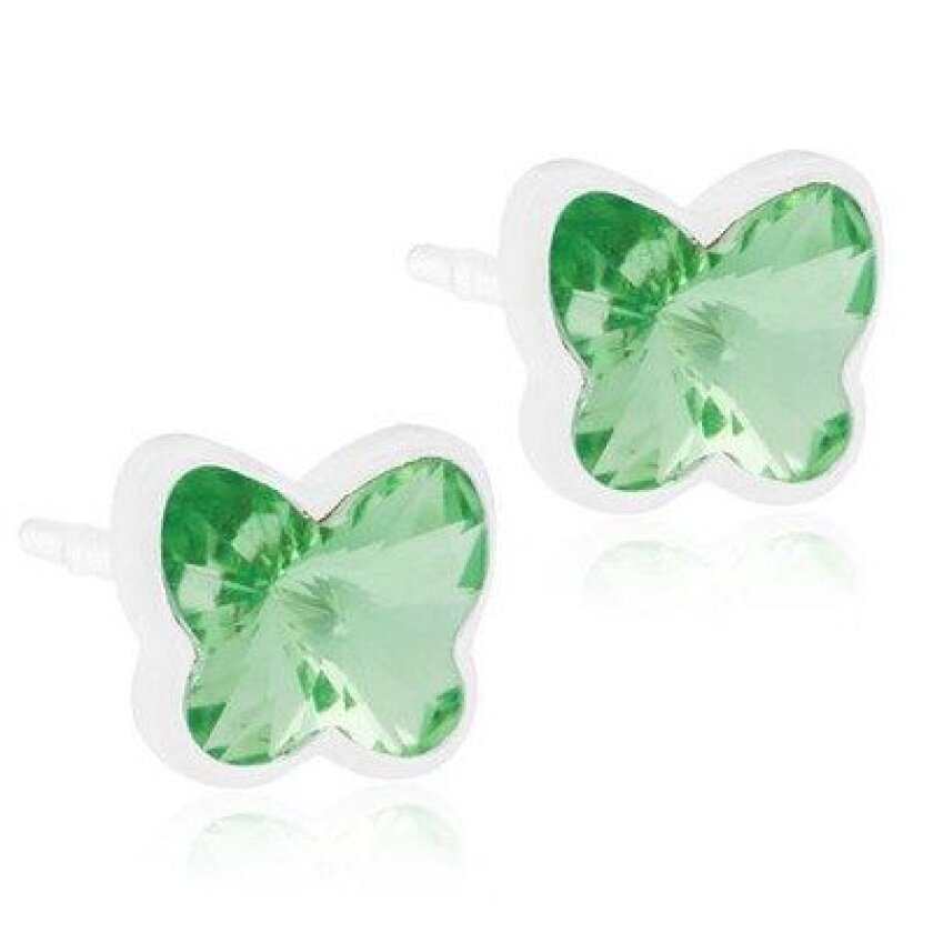 Medical Plastic Butterfly 5mm Peridot