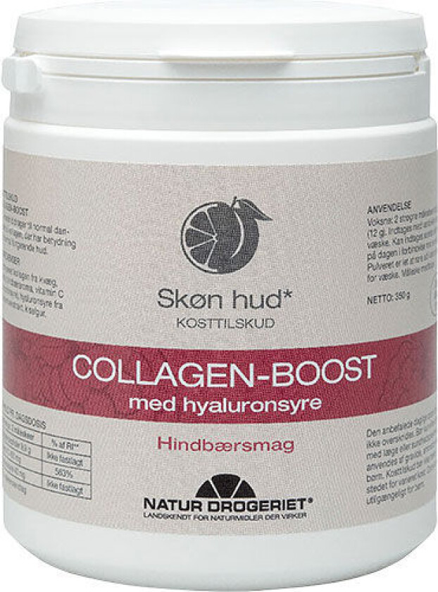 Natur-Drogeriet Collagen Boost M. Bringebær - 350 g