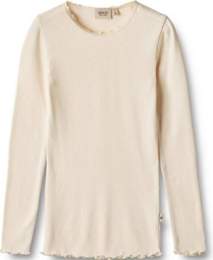Reese Rib Lace Genser Til Barn, Cream