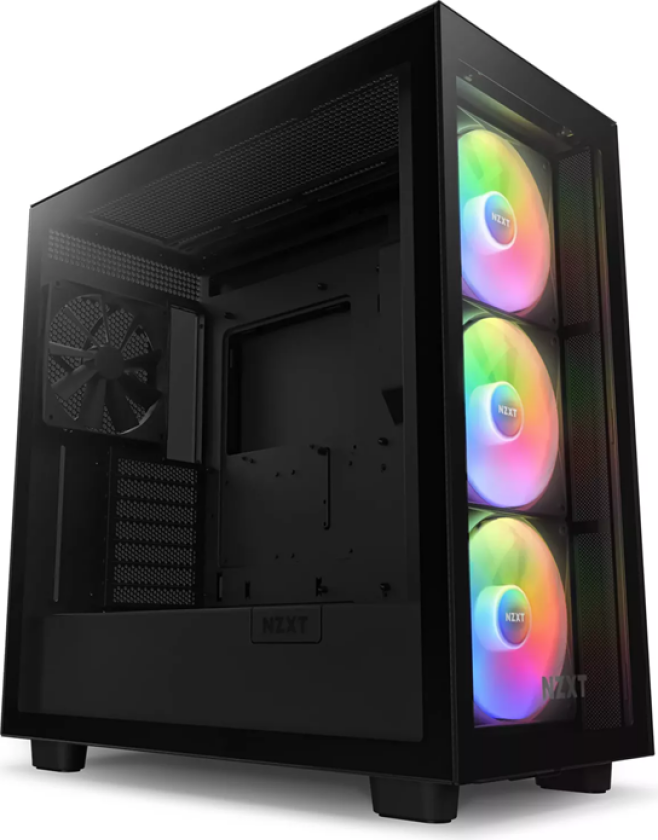 H7 Elite RGB - Matte Black - Kabinett - Miditower - Svart