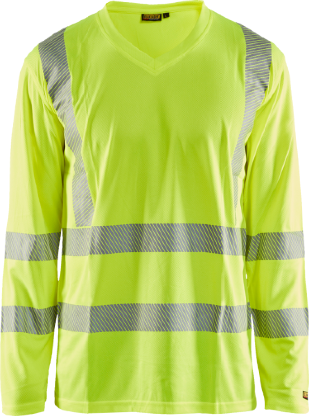High vis uv t-skjorte med lange ermer