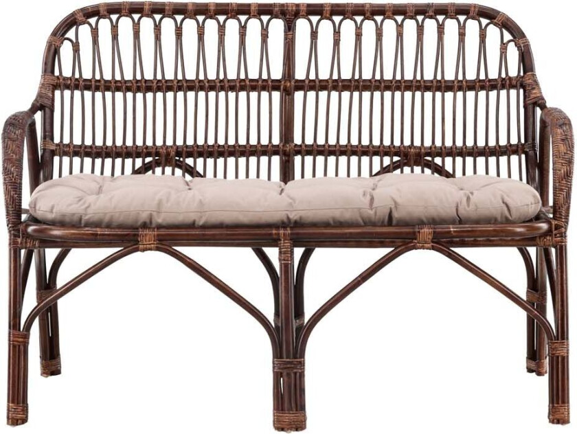 Bilde av Nella hagesofa med hagepute svart.