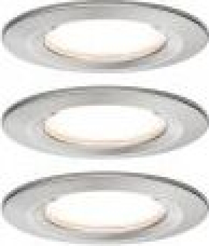 934.94, Indbygget lysplade, 3 pære(r ), LED, 2700 K, 460 lm, Metallic