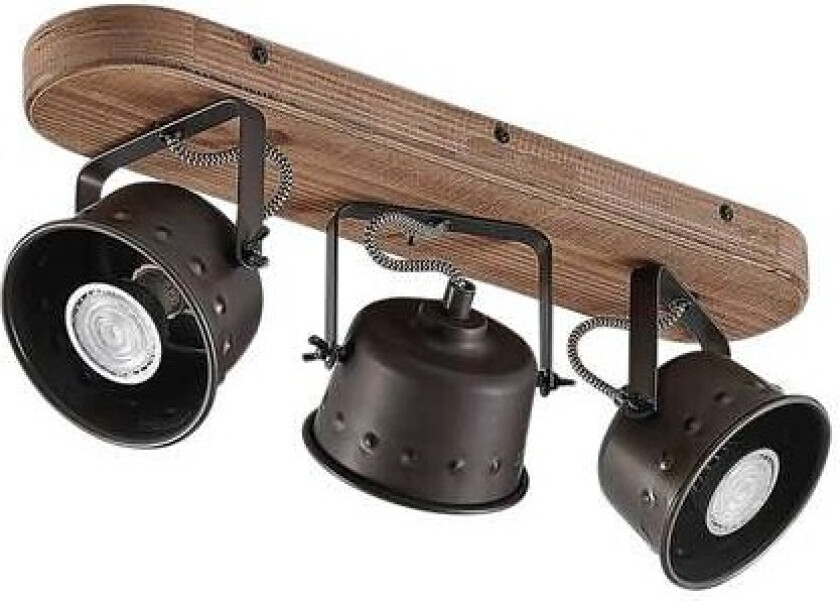 Rubinjo takspot, 3 lyskilder, lang