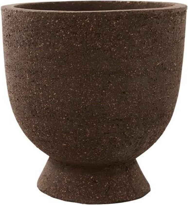 Terra krukke/vase Ø 20 cm Java brown