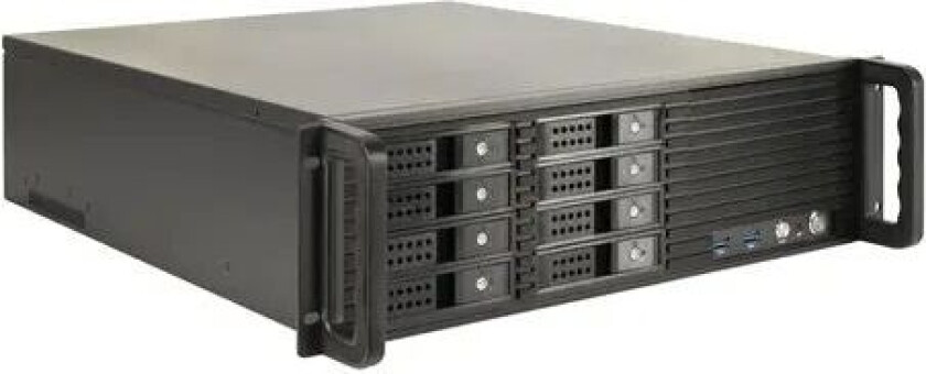 Inter-tech Ipc 3u-3508 3u 19" 8-bay Rack Enclosure