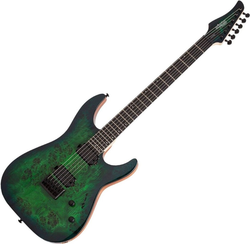 Schecter C-7 Pro Aqua Burst