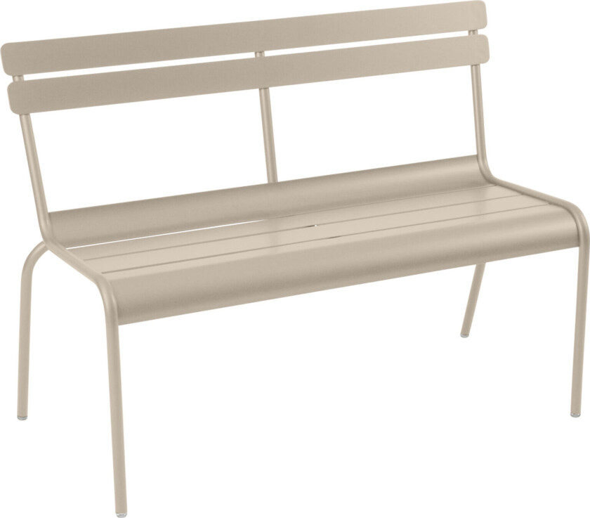 Luxembourg Bench with Backrest Nutmeg 14
