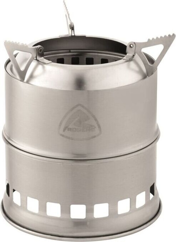 Lumberjack Wood Stove  Silver OneSize, Silver