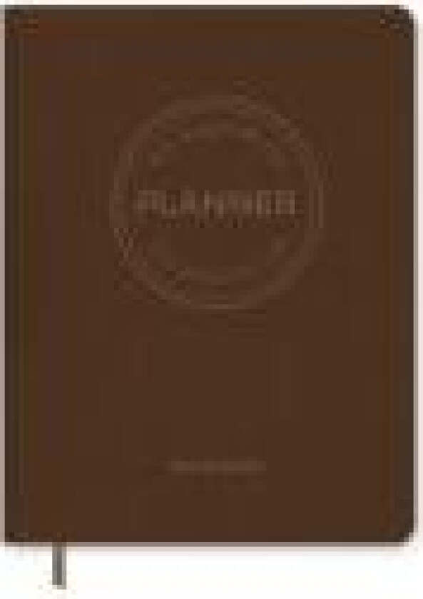 MY FAVORITE PLANNER Notebook / Dark Brown Språk: Dansk