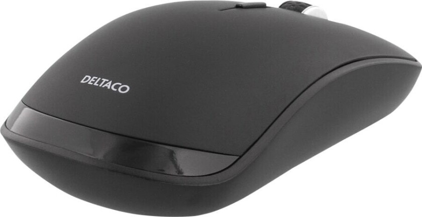 MS-900 Silent - Mus - 4 knapper - trådløs - Bluetooth 5.0 - svart - blister