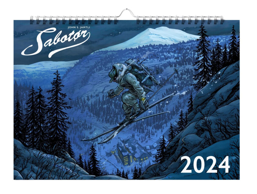 Sabotør veggkalender 2024