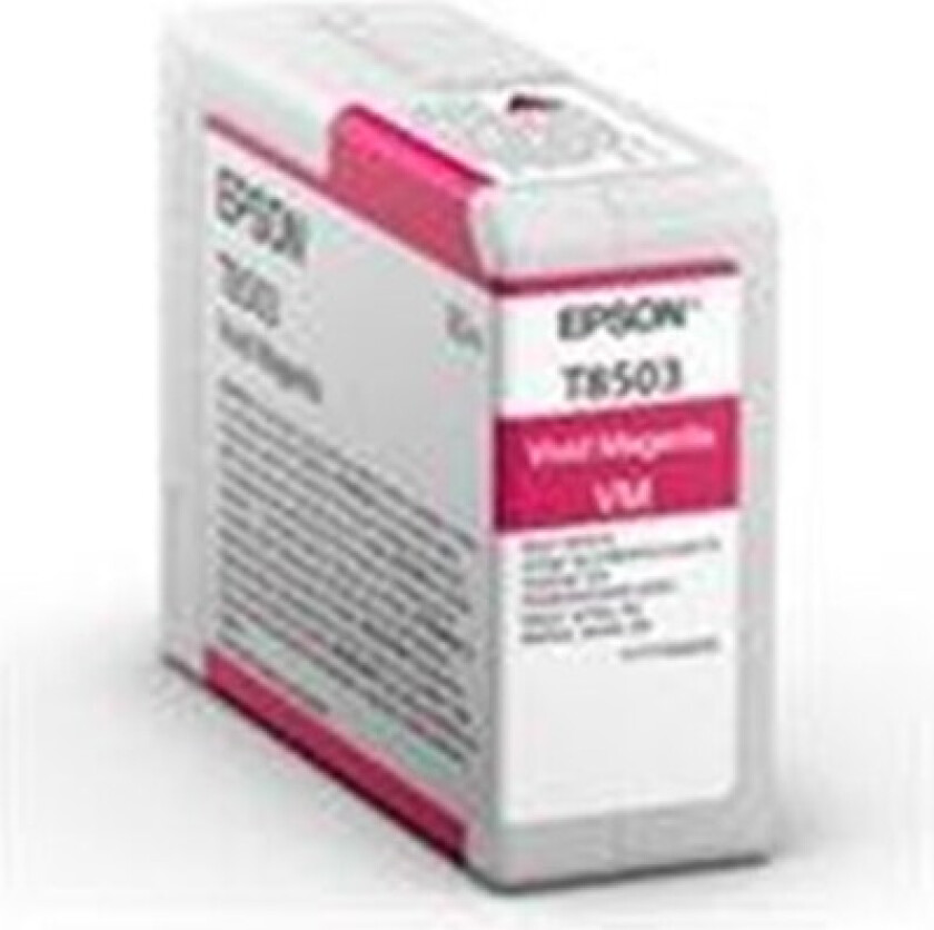 T8503 - vivid magenta - original - ink cartridge - Blekkpatron Vivid magenta