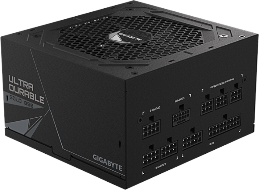 UD850GM PG5 (rev. 2.0) Strømforsyning (PSU) - 850 Watt - 120 mm - 80 Plus Gold sertifisert