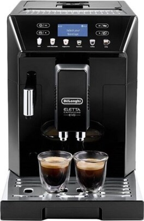 De'Longhi Eletta Cappuccino Evo ECAM46.860.B - Automatisk kaffemaskin med capuccinatore - 15 bar - svart