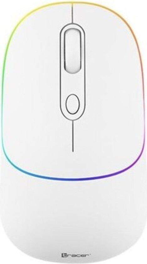 RATERO - mouse - RF 2.4 GHz - white - Mus - Optisk - 4 - Hvit