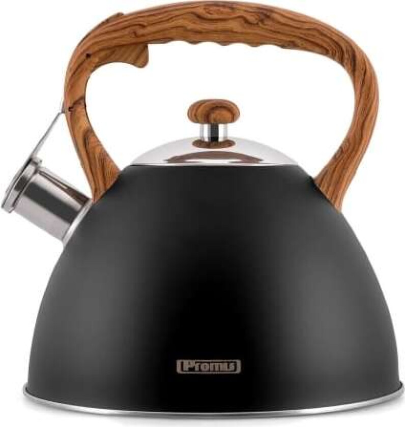 Promis TMC12 kedel 3 L Sort, Rustfrit stål