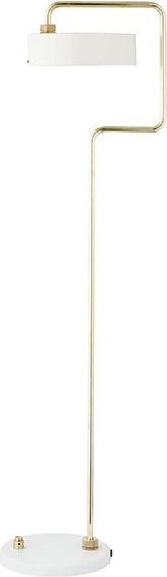 Petite Machine Floor Lamp Oyster Lamp