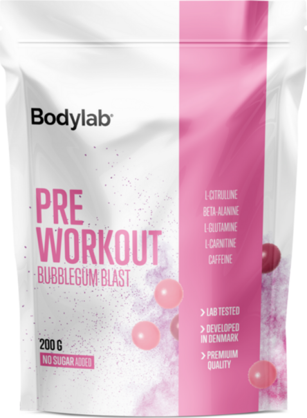 Pre Workout Bubblegum Blast