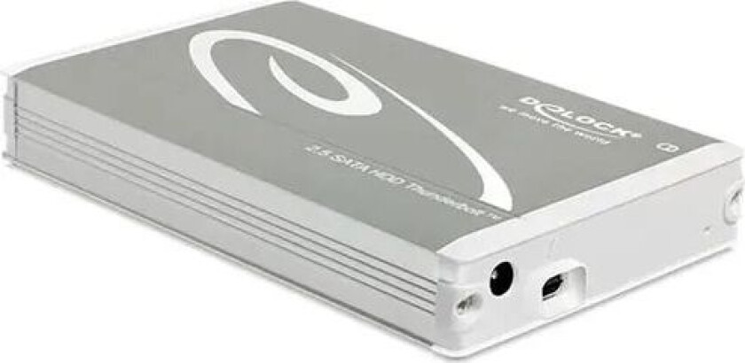 2.5? External Enclosure Sata Hdd > Thunderbolt 2.5" Thunderbolt Sølv