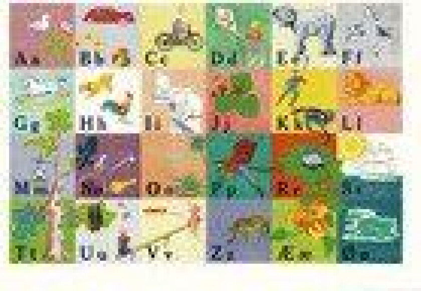 Vilhelm Bjerke Petersens ABC-plakat Vilhelm Bjerke Petersen