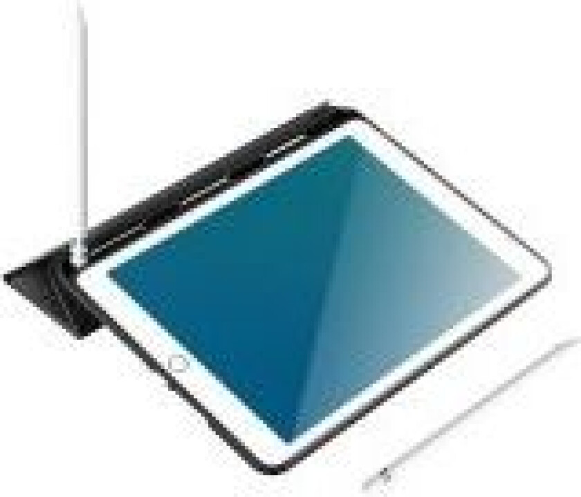 - Skjermdeksel for nettbrett - polyuretanlær, termoplast-polyuretan (TPU) - svart - 7.9 - for Apple iPad mini (6. generasjon)