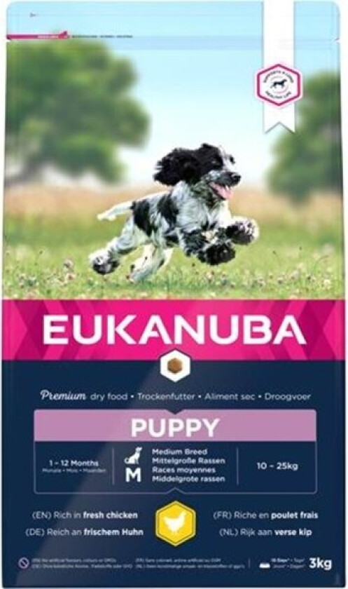 Eukanuba Puppy Medium Breed (3 kg)